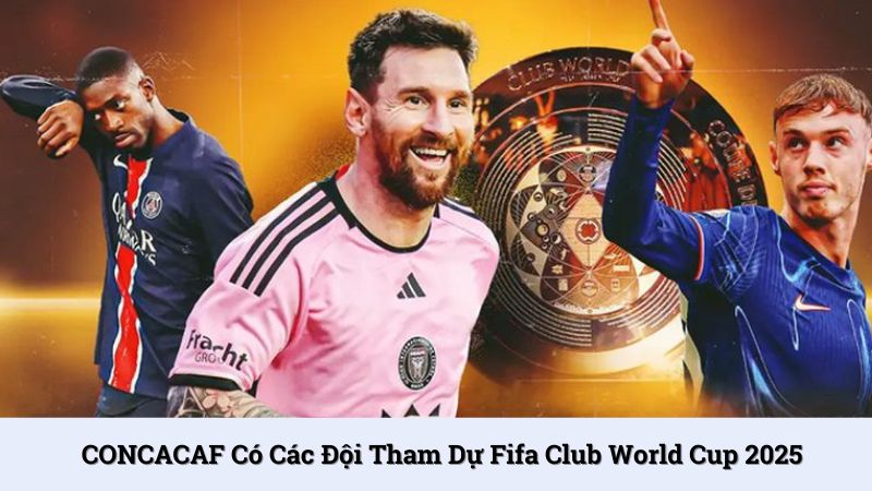 Các đội tham dự Fifa Club World Cup 2025 của CONCACAF bao gồm 4 CLB