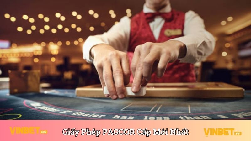 Giấy phép PAGCOR cấp từ ngày đầu ra mắt