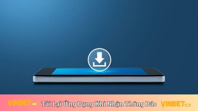 Tải lại ứng dụng sau thông báo cập nhật tên miền